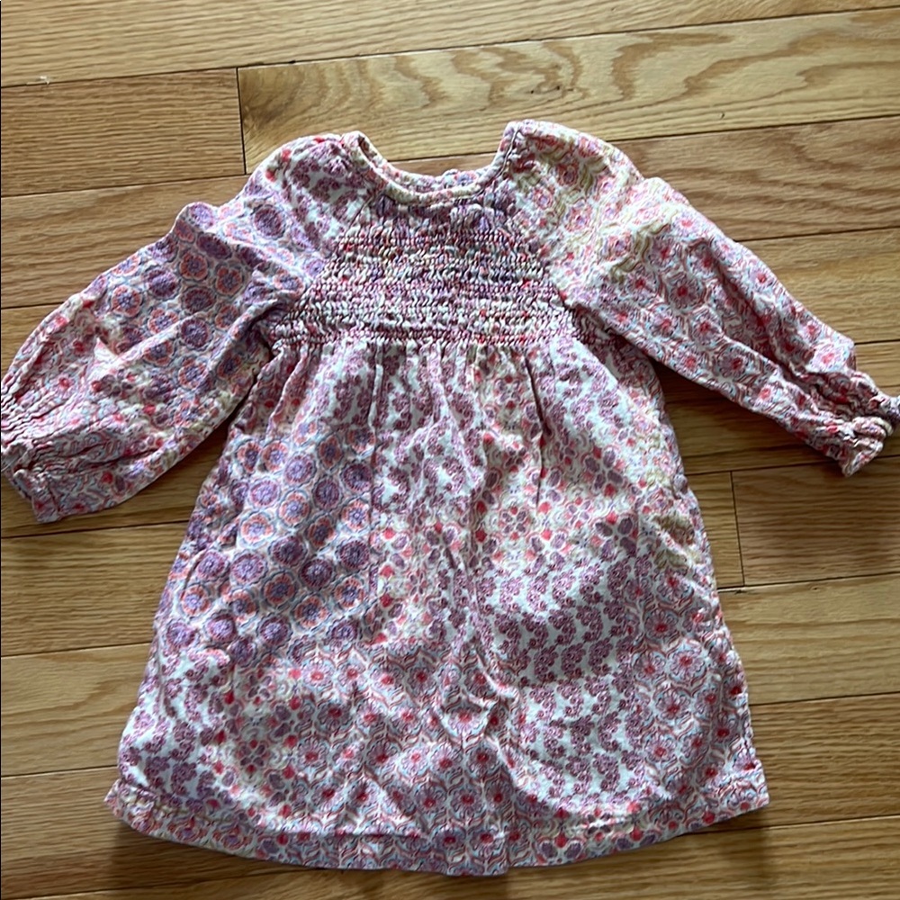 Zara Kids Casual Dress - Pink and Purple Floral
